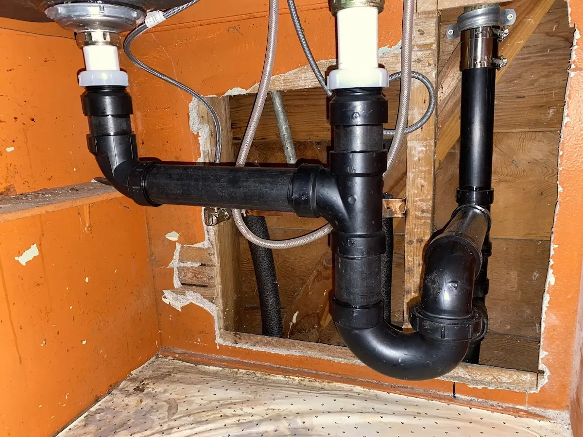 Professional Plumbing Inspection equipment and tools on the job in Caribou